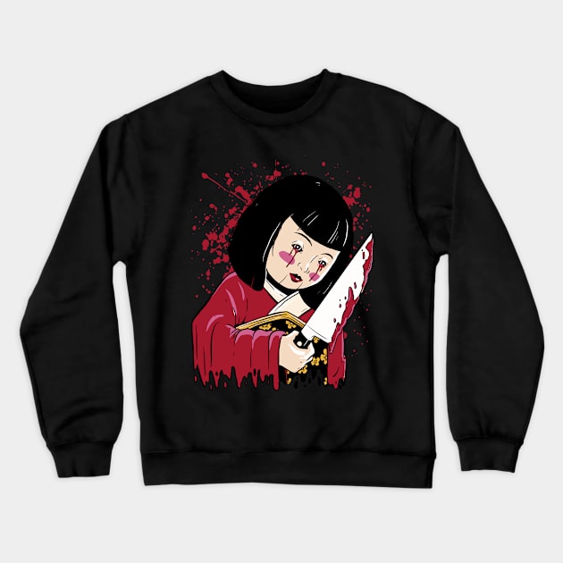 Gothic Lolita Edge Crewneck Sweatshirt by Life2LiveDesign